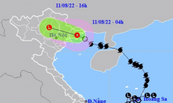 Bão số 2 suy yếu thành áp thấp nhiệt đới, đi vào Quảng Ninh